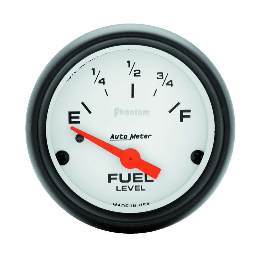 AutoMeter Fuel Level Gauge Phantom 2 1/16in Fuel 65- GM 5714