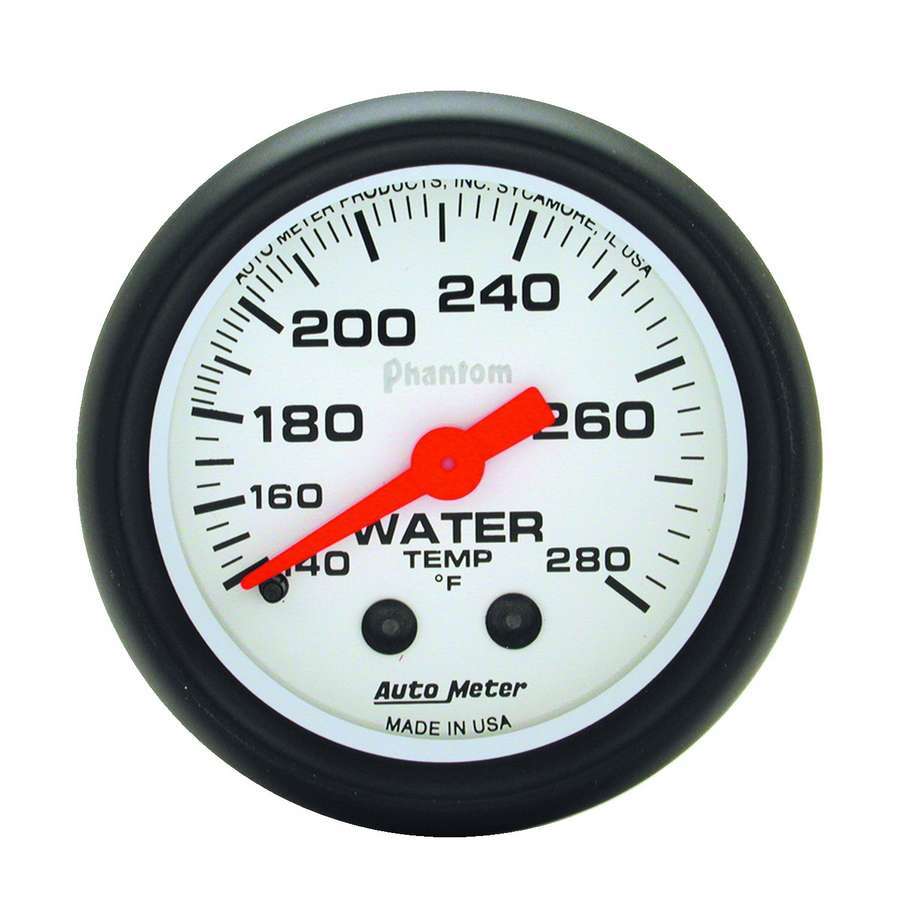 AutoMeter Phantom 2 1/16in Water Temp 140-280 5731