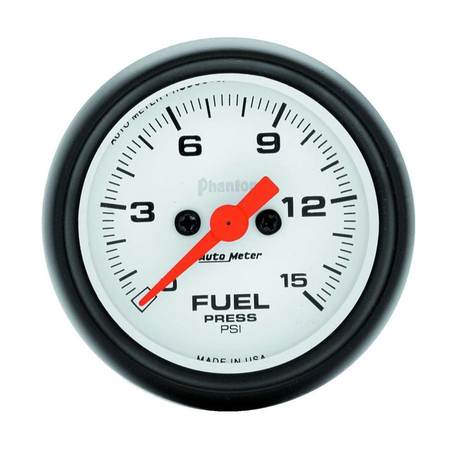 AutoMeter Fuel Pressure Gauge Phantom 2 1/16in Fuel Press 0-15 PSI Elec. 5761