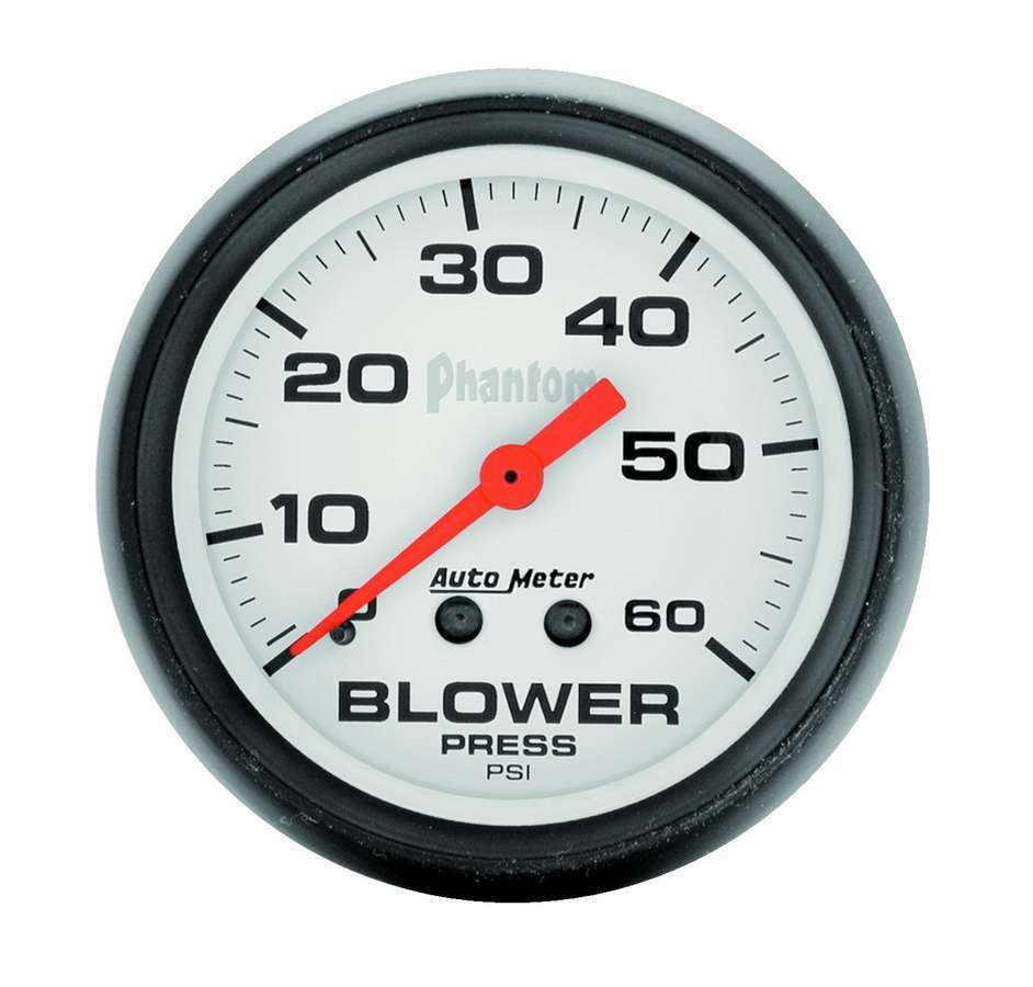 AutoMeter Boost Gauge 2-5/8in Phantom Blower Press. Gauge 0-60 5802