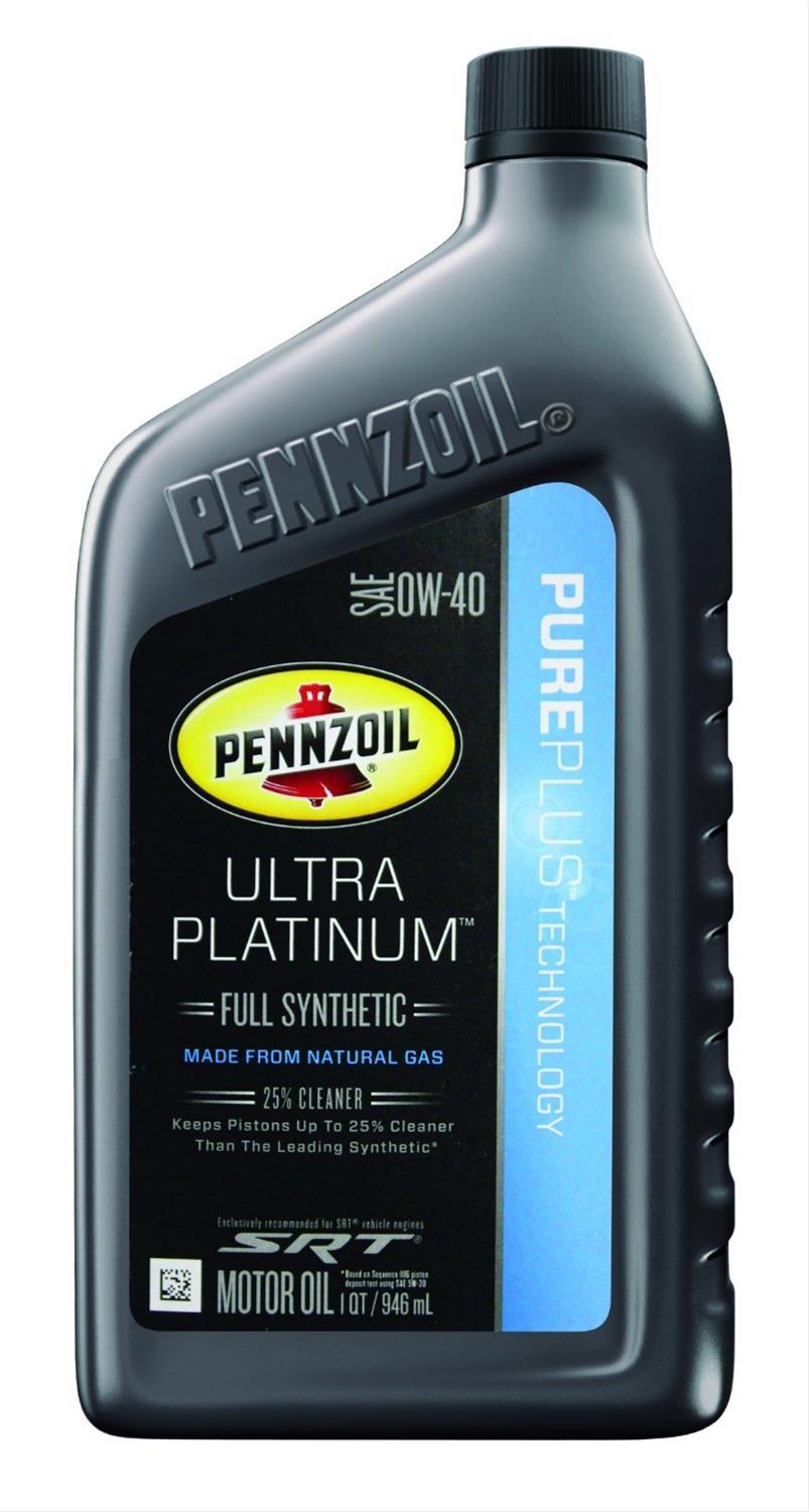 ATP Chemicals & Supplies 0w40 Pennzoil Ultra Platinum Full Syn 1qt. PENZ040UP