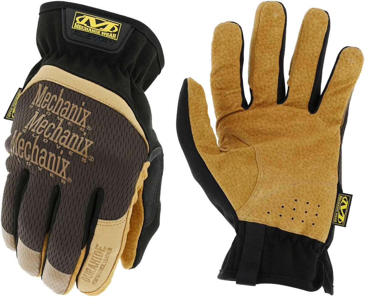 Mechanix Wear Glove FastFit Leather X-Large Tan/Black LFF-75-011