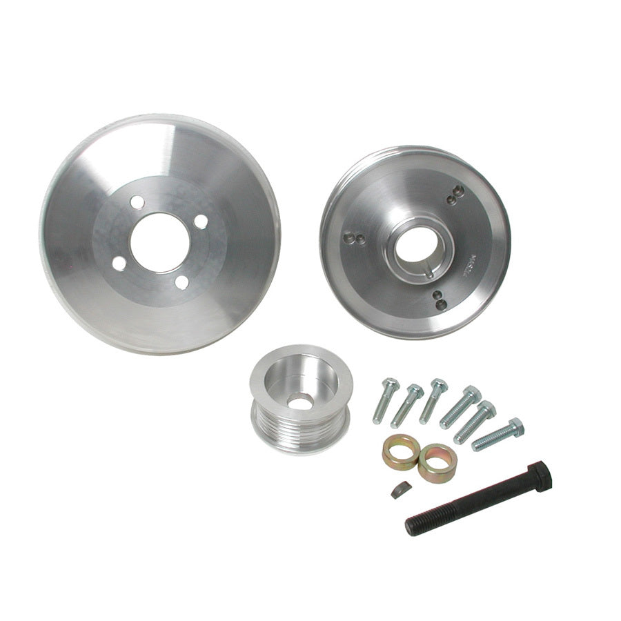BBK Performance 15550 3-Piece Underdrive Pulley Kit for 1997-2004 Ford 4.6L/5.4L
