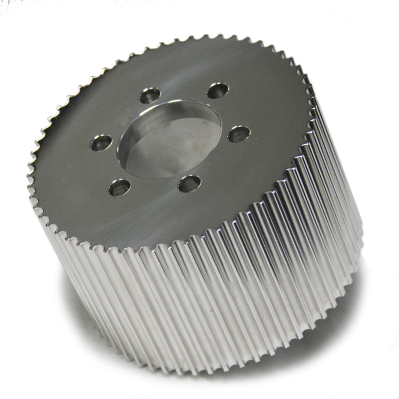 Blower Drive Service Supercharger Pulleys Blower Pulley 8mm x 3.5 52-Tooth Polished BP-6852