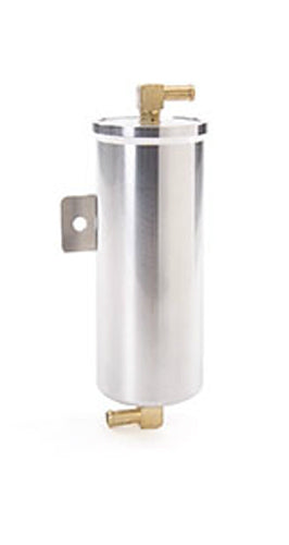 Be Cool Billet Alum. Recovery Tank Vented Diam-Cut Fin 70003