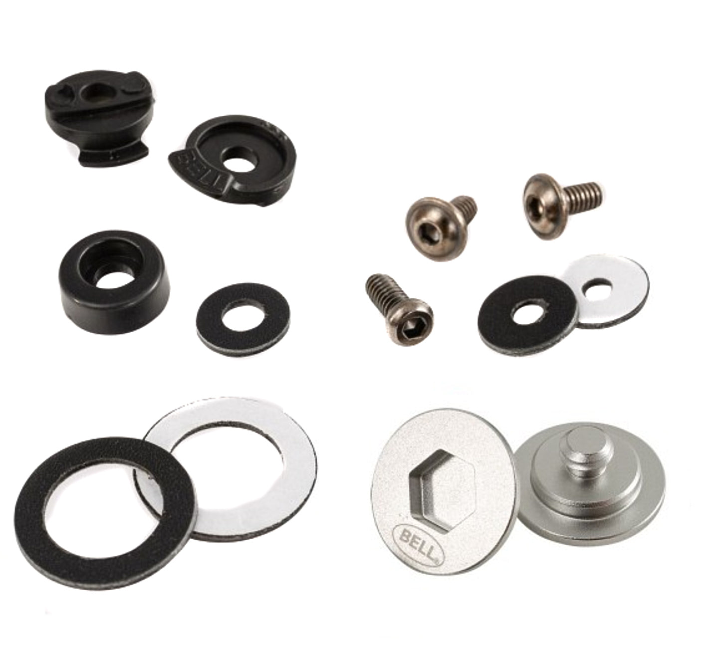 Bell Helmet Components Pivot Kit Silver SE07Bell2020074 2020074