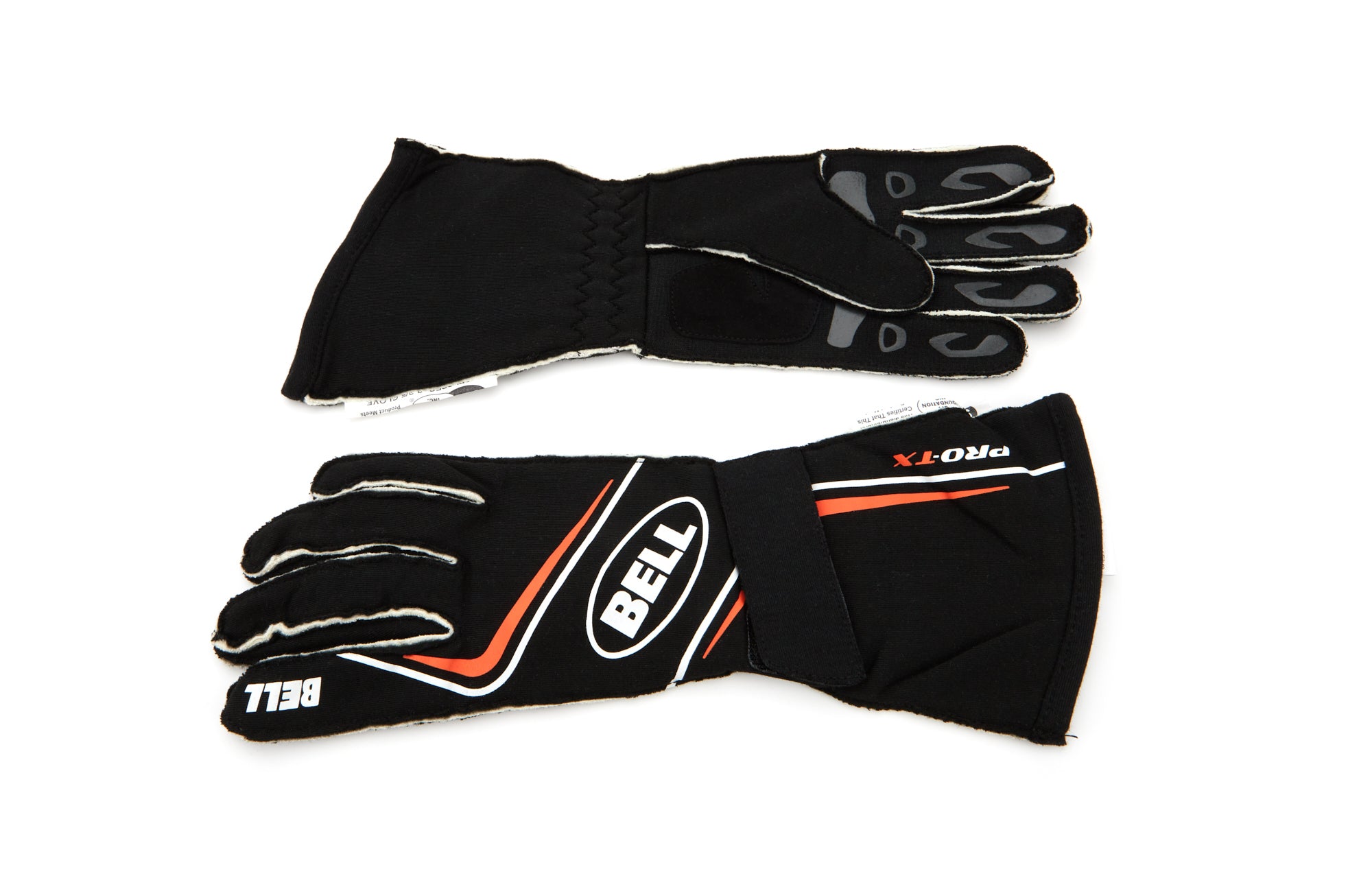 Bell Driving Gloves Glove PRO-TX Black/Org Medium SFI 3.3/5BellBR20052 BR20052