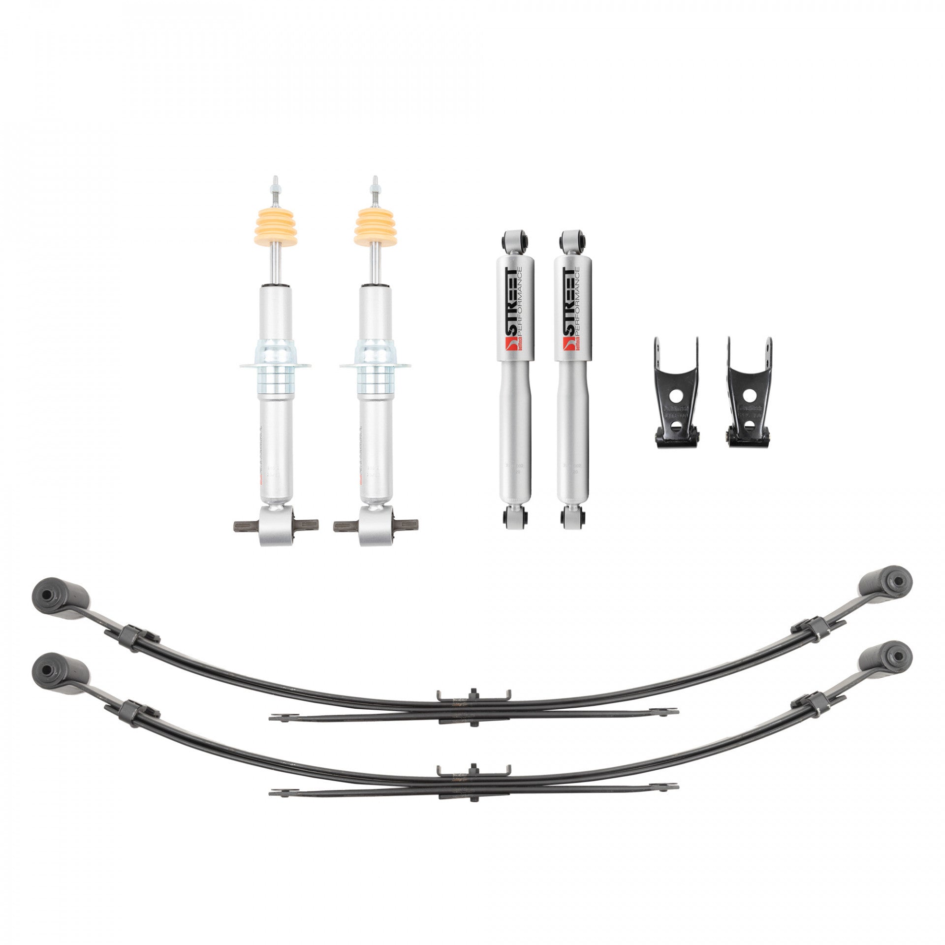 Belltech 2019-2023 GM Fullsize Truck Lowering Kit 3 in Front / 4 in Rear 350344SP product image