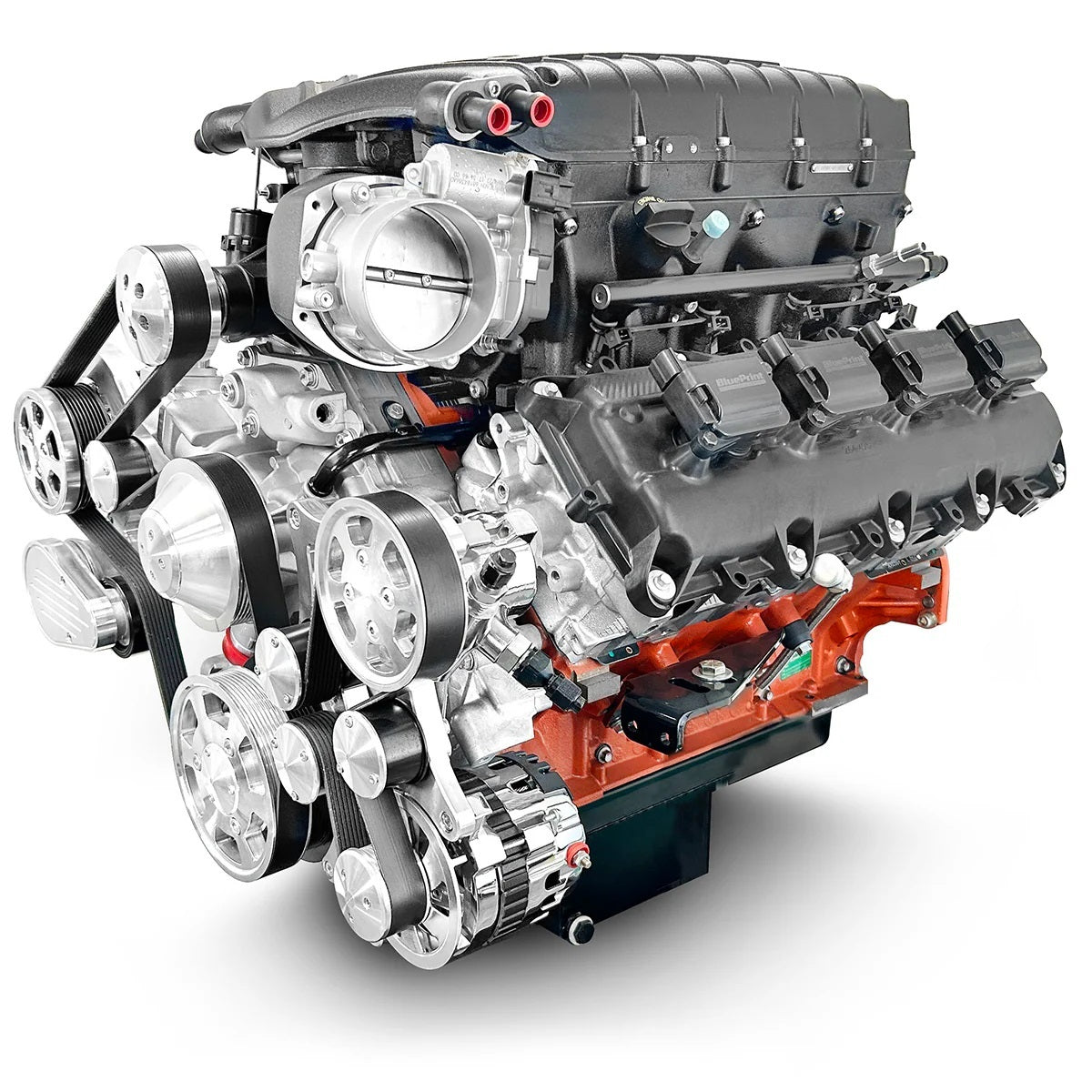 BluePrint Engines 426 Gen-III Hemi Crate Engine EFI Super Charged PS426SCTK