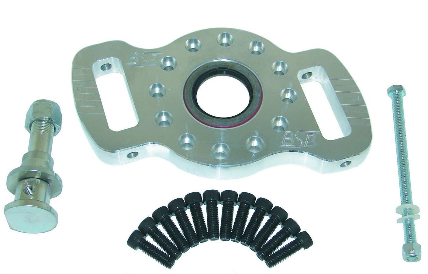 BSB Manufacturing Automotive Hardware Pinion Bracket Aluminum Dbl. Sided Adjustable 4036