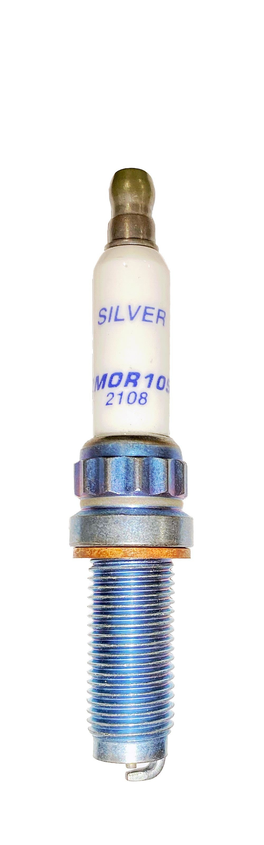 Brisk Wheel Accessory Spark Plug Silver Racing 2MOR10S
