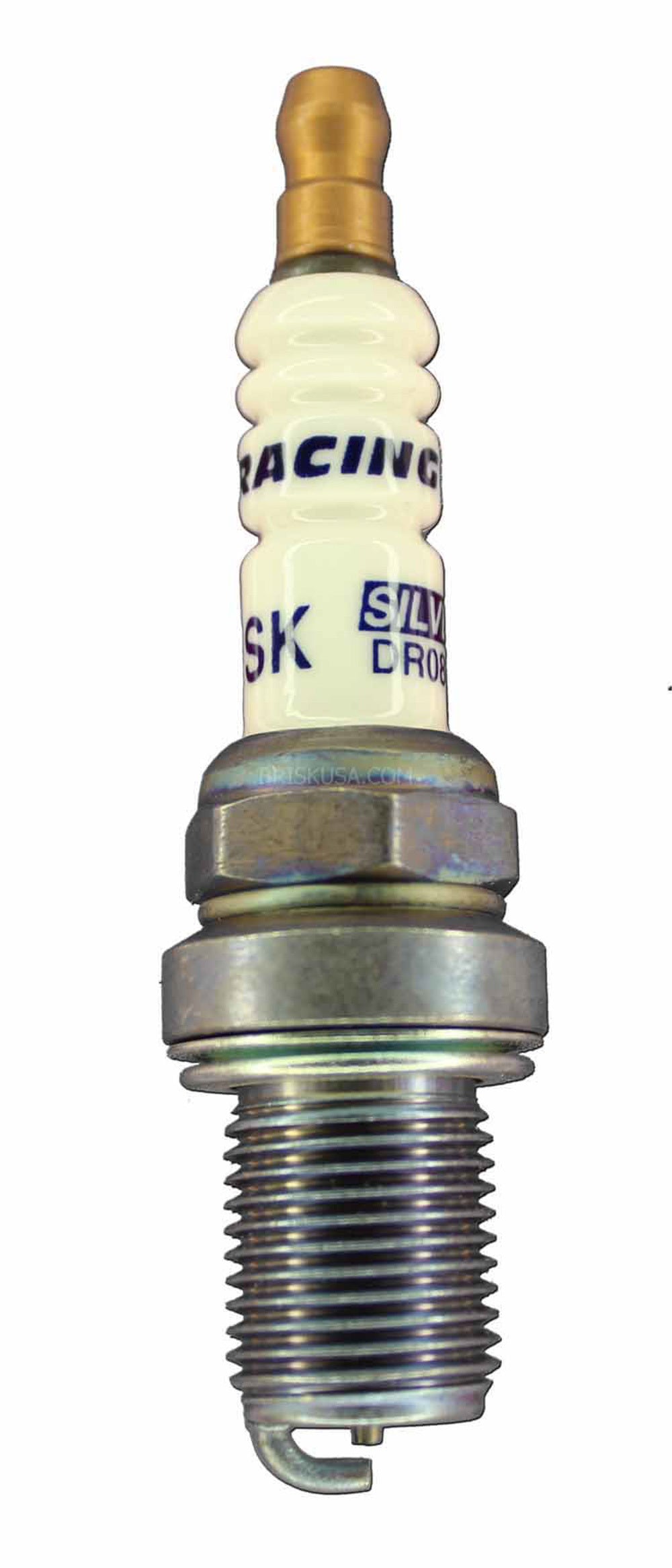 Brisk Wheel Accessory Spark Plug Silver Racing DR08S