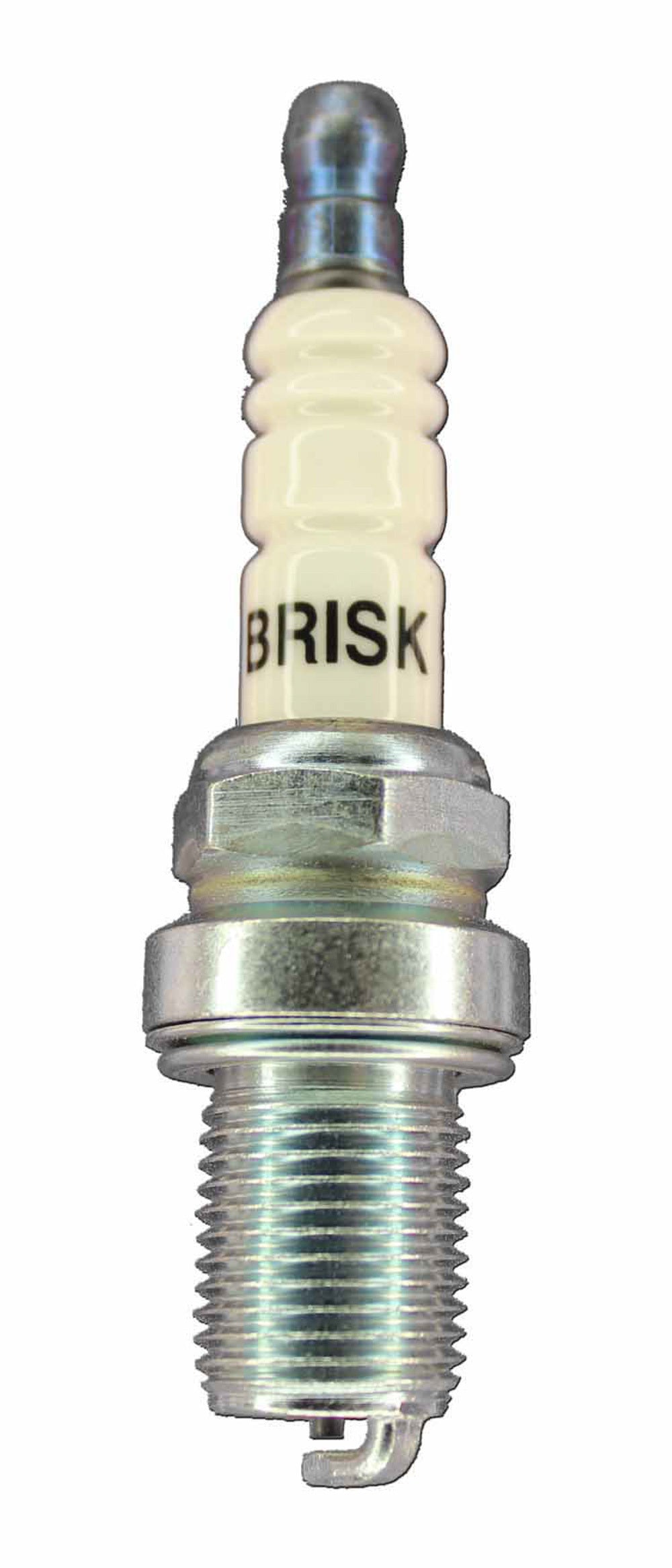 Brisk Wheel Accessory Spark Plug Silver Racing DR12S