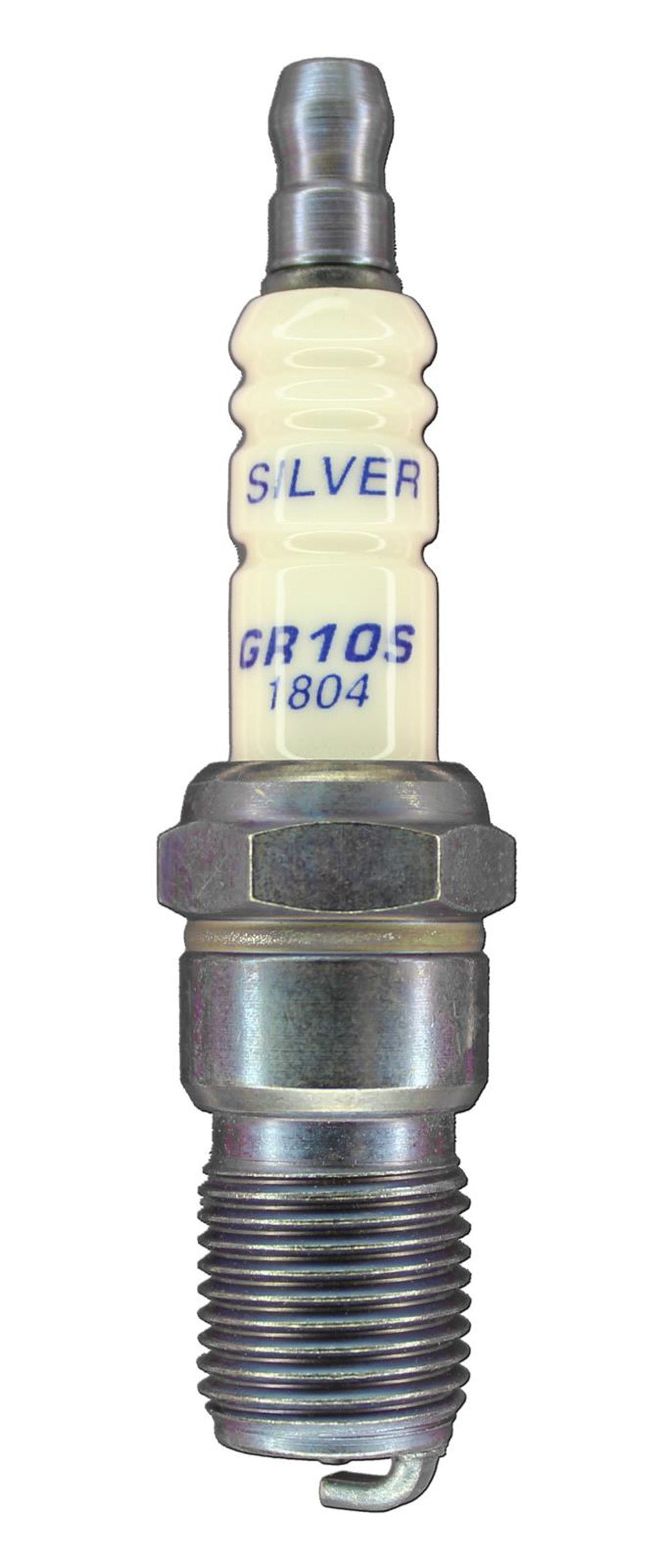 Brisk Wheel Accessory Spark Plug Silver Racing GR10S