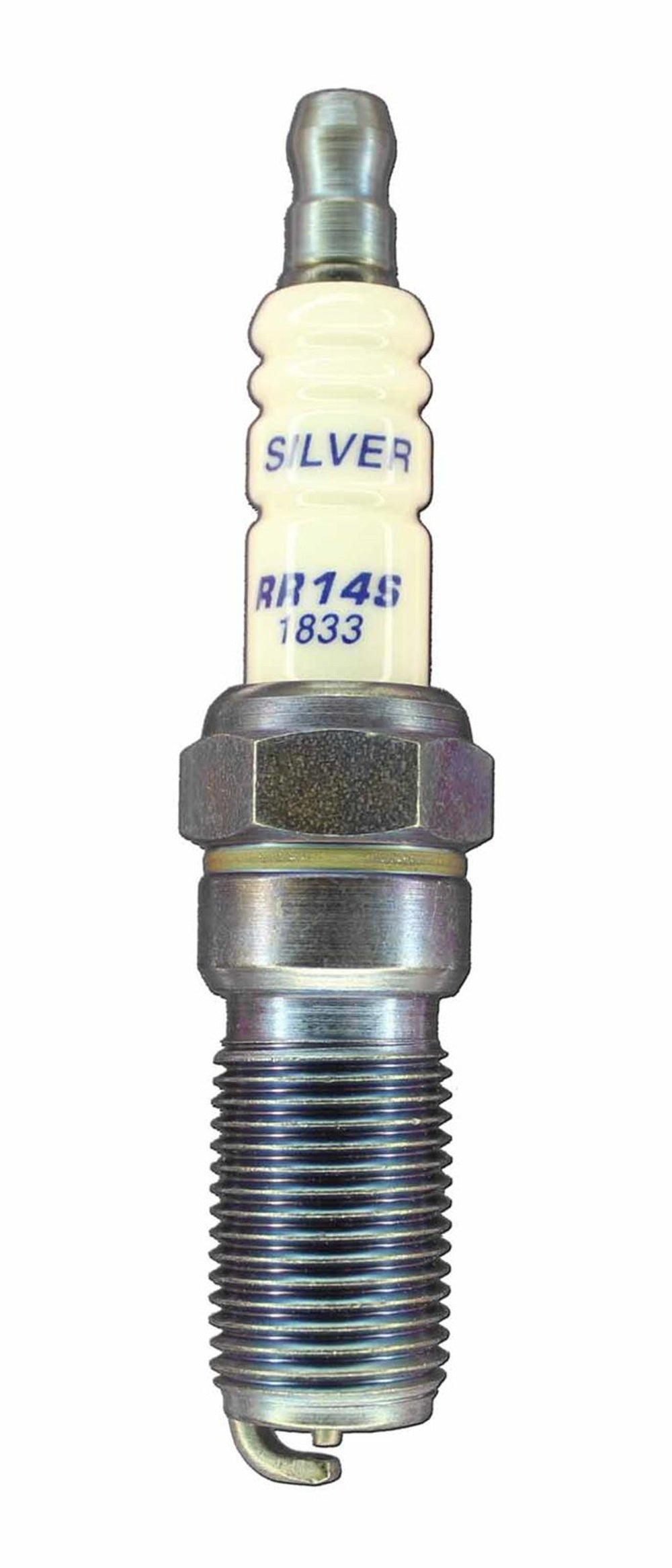 Brisk Wheel Accessory Spark Plug Silver Racing RR14S