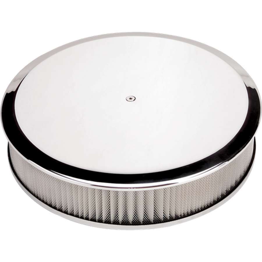Billet Specialties Air Cleaner 14 in Round Plain 15829
