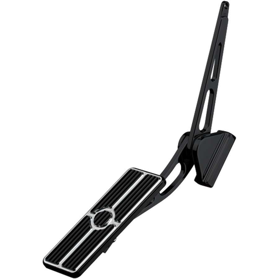 Billet Specialties Ractangle Gas Pedal Assy Black 199175