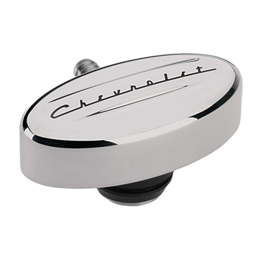Billet Specialties PCV Breather 1-1/4 in VC Retro Polished Chevrolet 21923