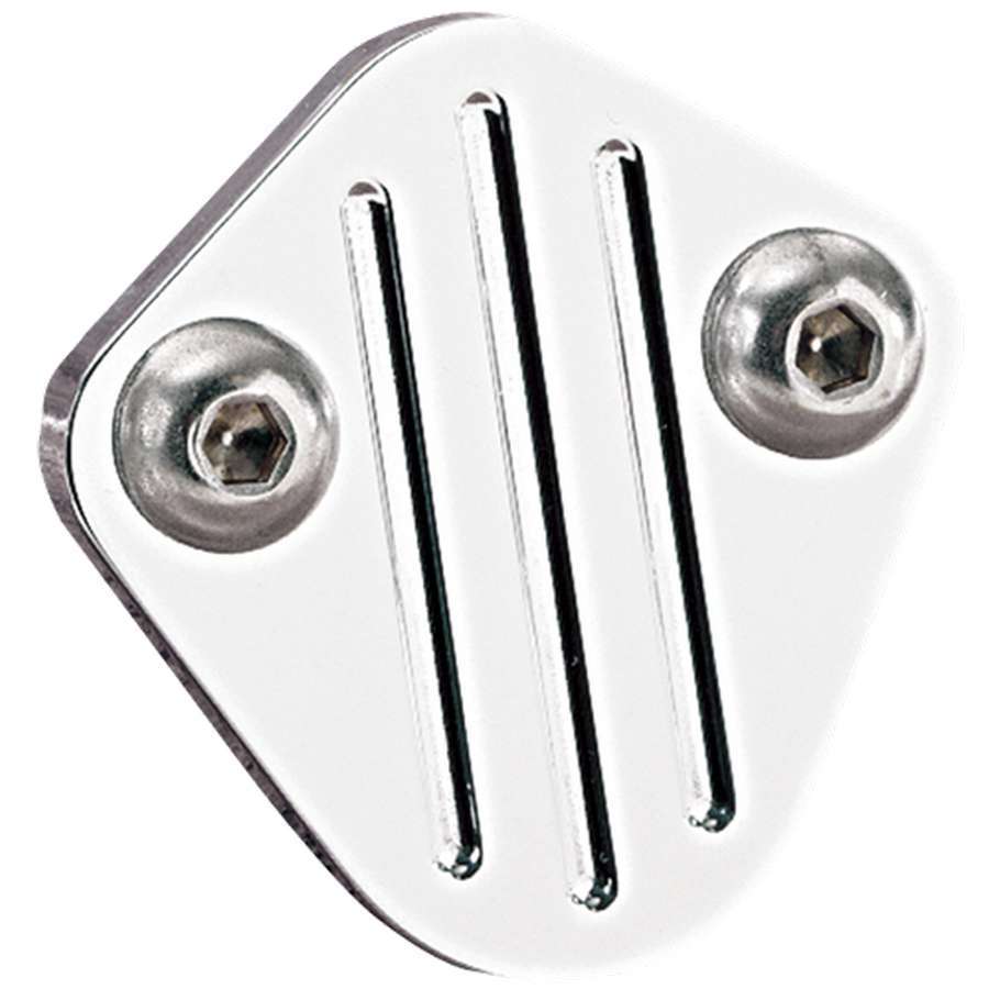 Billet Specialties BBC Fuel Pump Block Off Polished 41220