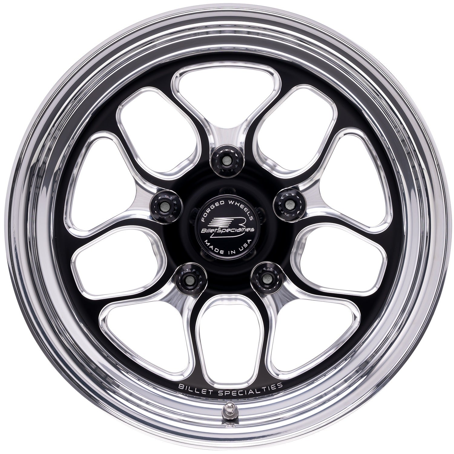 Billet Specialties Wheel Accessory Win Lite Wheel Black 15x4 2.25 Backspace BRS22540F6522