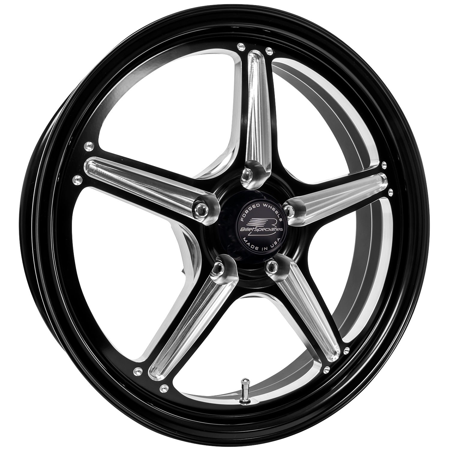 Billet Specialties Wheel Accessory Street Lite Black Wheel 17X4.5 5x4.75 BC 2IN BS RSFB23745Z6120