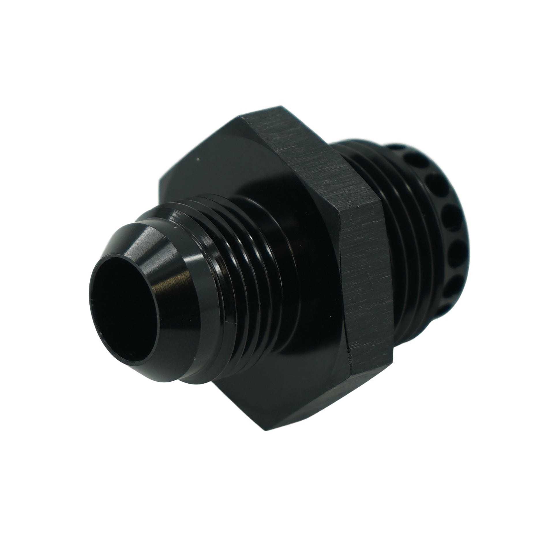 Brian Tooley Racing AN-NPT Fittings and Components 12 ORB Baffled Breather 12AN to 10AN ADPT-02-012-VCBF