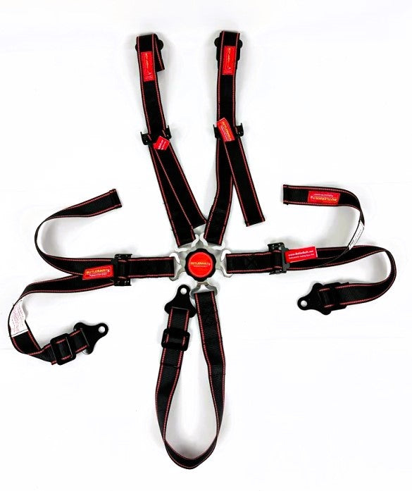 Butler Built Interior Accessory Harness 5pt Camlock P/U 2in BlackButler BuiltBB1023601MS BB1023601MS