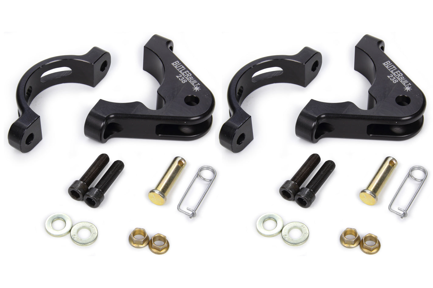 Butler Built Drivetrain Component 2-3/8 Axle Tether Clamps Only PairButler BuiltBBP-4921-1-CA-238-2 BBP-4921-1-CA-238-2