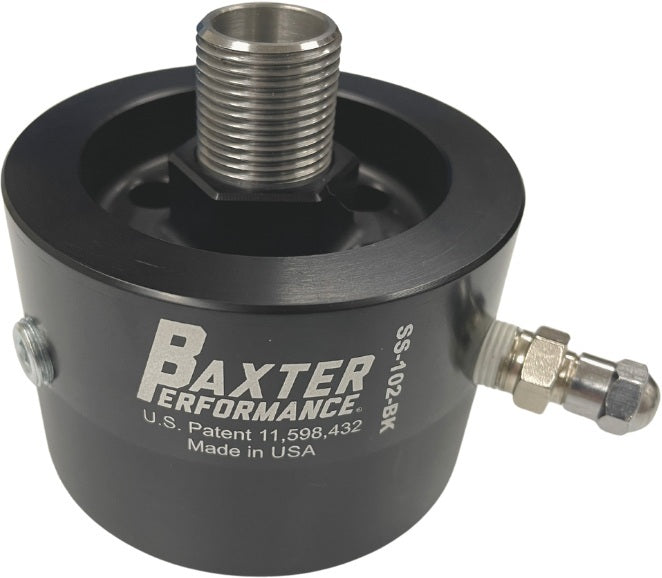 Baxter Performance Engine Component 2.0 2.4 2.5L Subaru Anti-drain adapter SS-102-BK