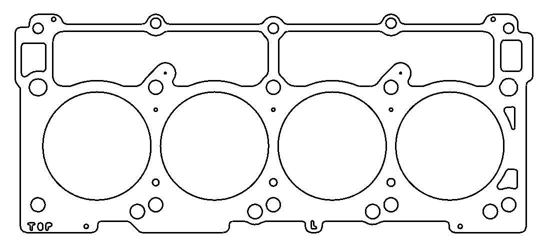 Cometic Gasket 3.950 MLS LH Head Gasket .040 Dodge 5.7L Hemi C5468-040
