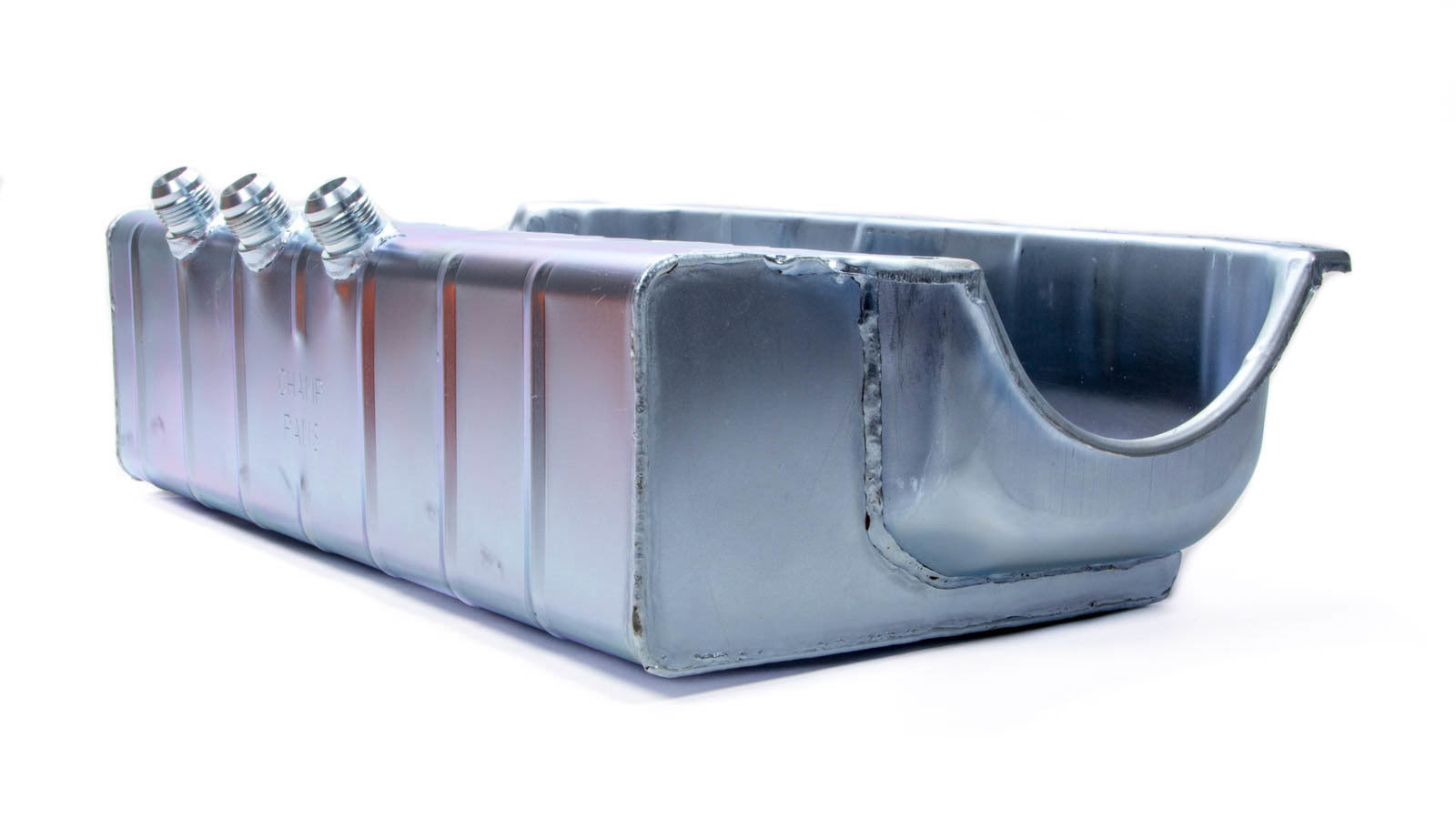 Champ Pans CP-PRO150R3D Engine Oil Pan, Dry Sump, 5.125 in Deep, Three 12 AN Male Passenger Side Pickups