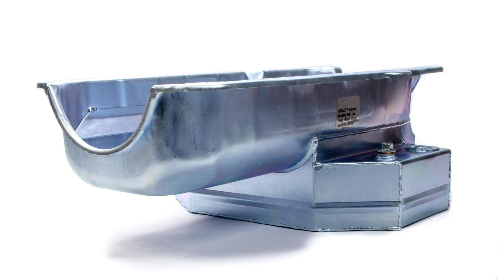 Champ Pans CP100RB Engine Oil Pan, Competition, Rear Sump, 8 qt, 7 in Deep, Steel