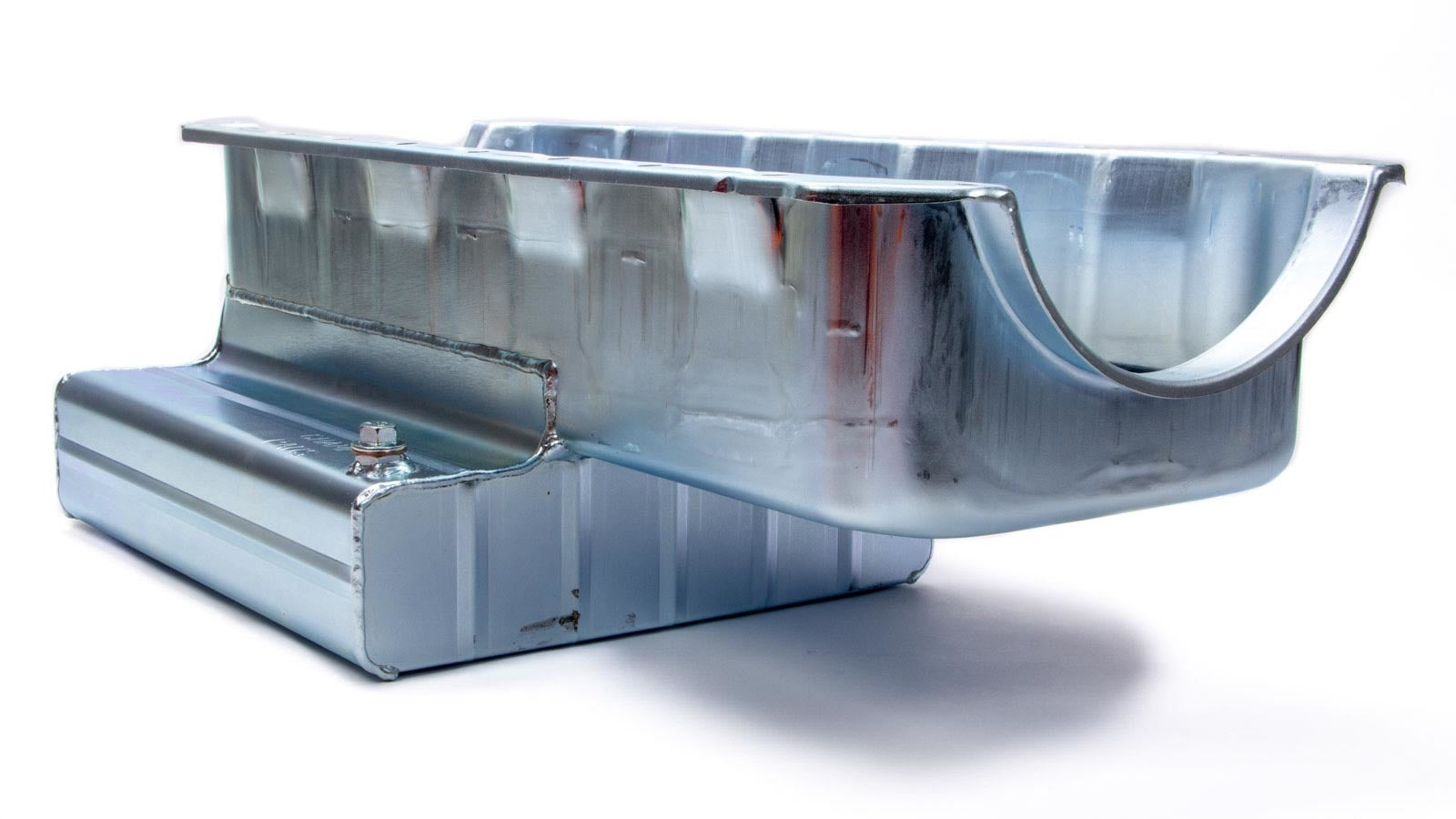 Champ Pans CP200LT Engine Oil Pan, Rear Sump, 10 qt, 8 in Deep, Steel, Zinc Plated