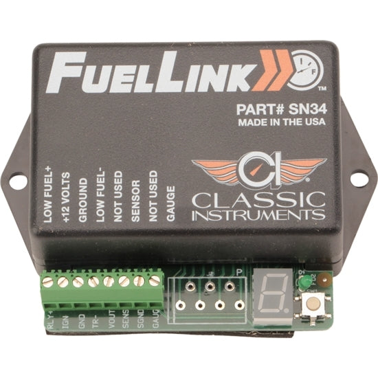 Classic Instruments Fuel Cell/Tank Sending Units Fuellink Fuel Interface SN34