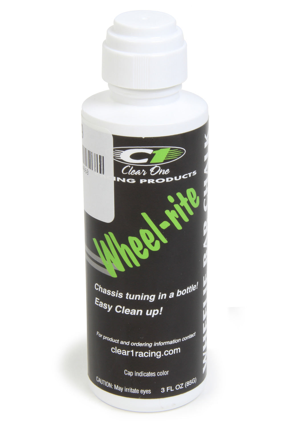 Clear One Wheel Accessory Wheelie Bar Chalk White 3oz WRC1