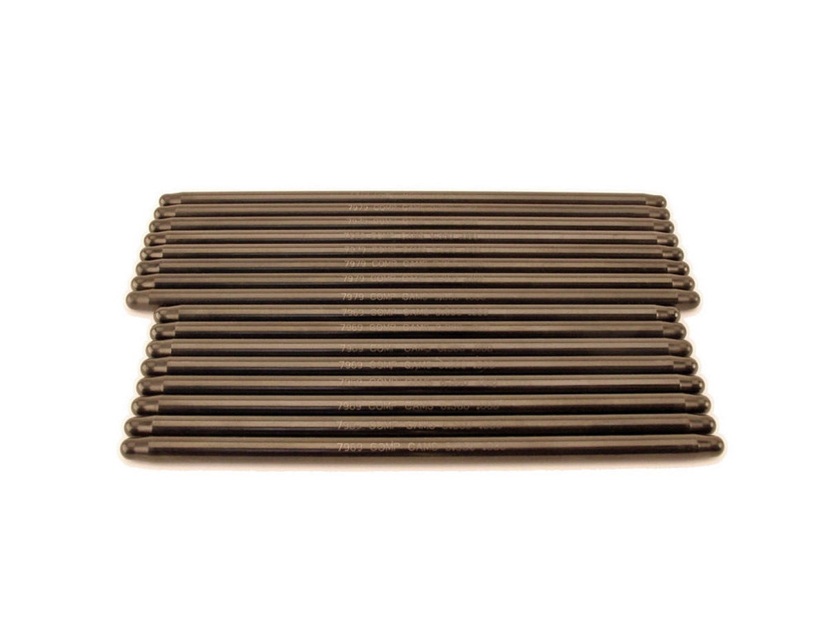 COMP Cams 7982-16 Hi-Tech Pushrods, 3/8 in Diameter, Big Block Chevy, Set of 16