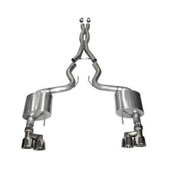 Corsa Performance Exhaust Cat-Back - 3.0 in Cat-Back Dual Rear Exi 14335