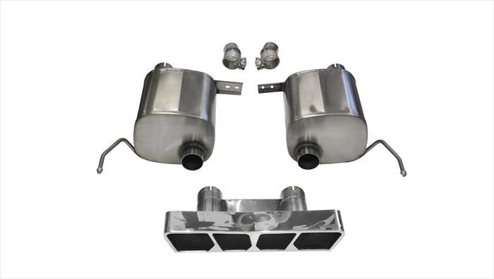 Corsa Performance 14- Corvette 6.2L Sport Valve-Back Exhaust Kit 14765