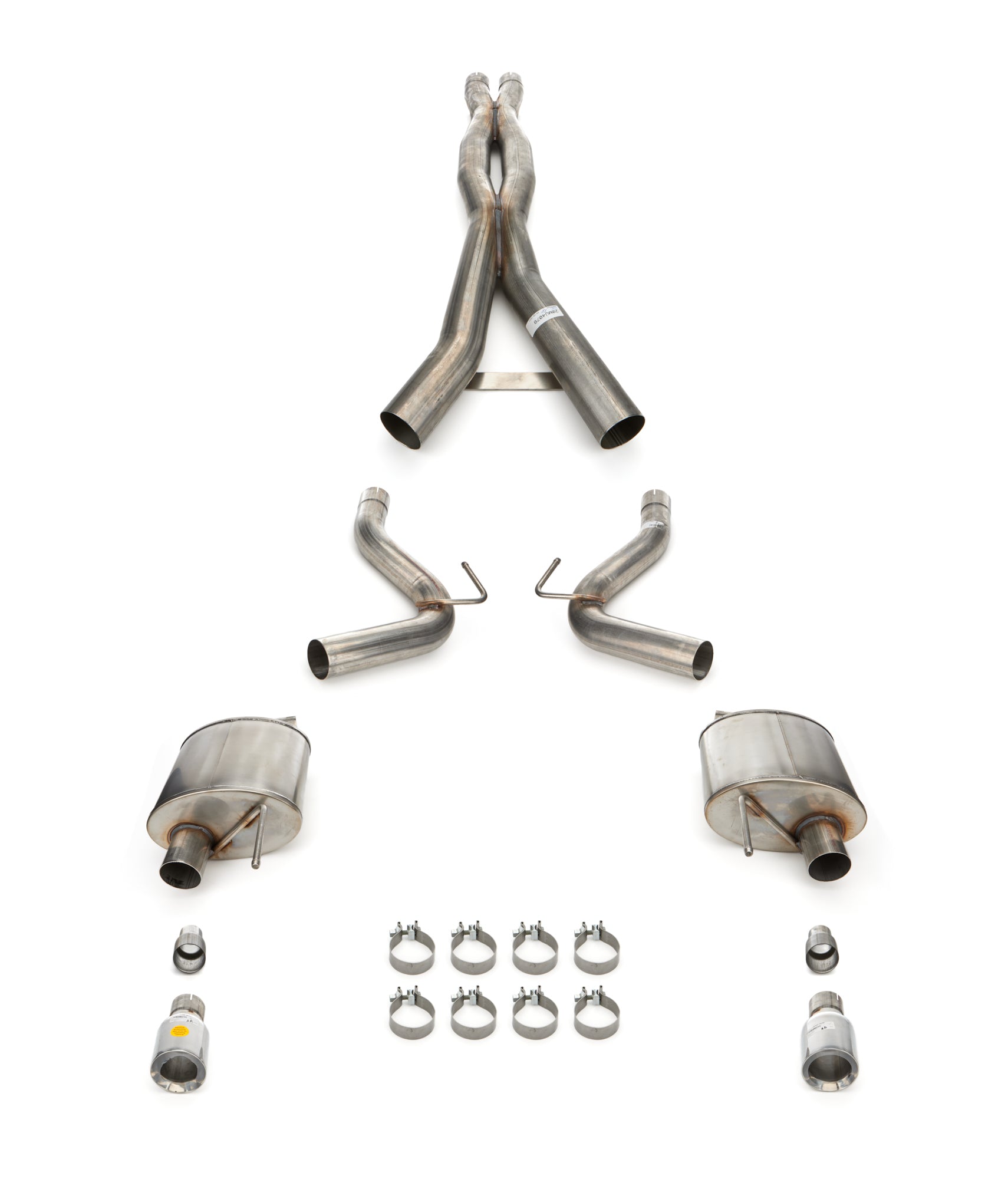 Corsa Performance 24- Mustang 5.0L Cat Back Exhaust 21251