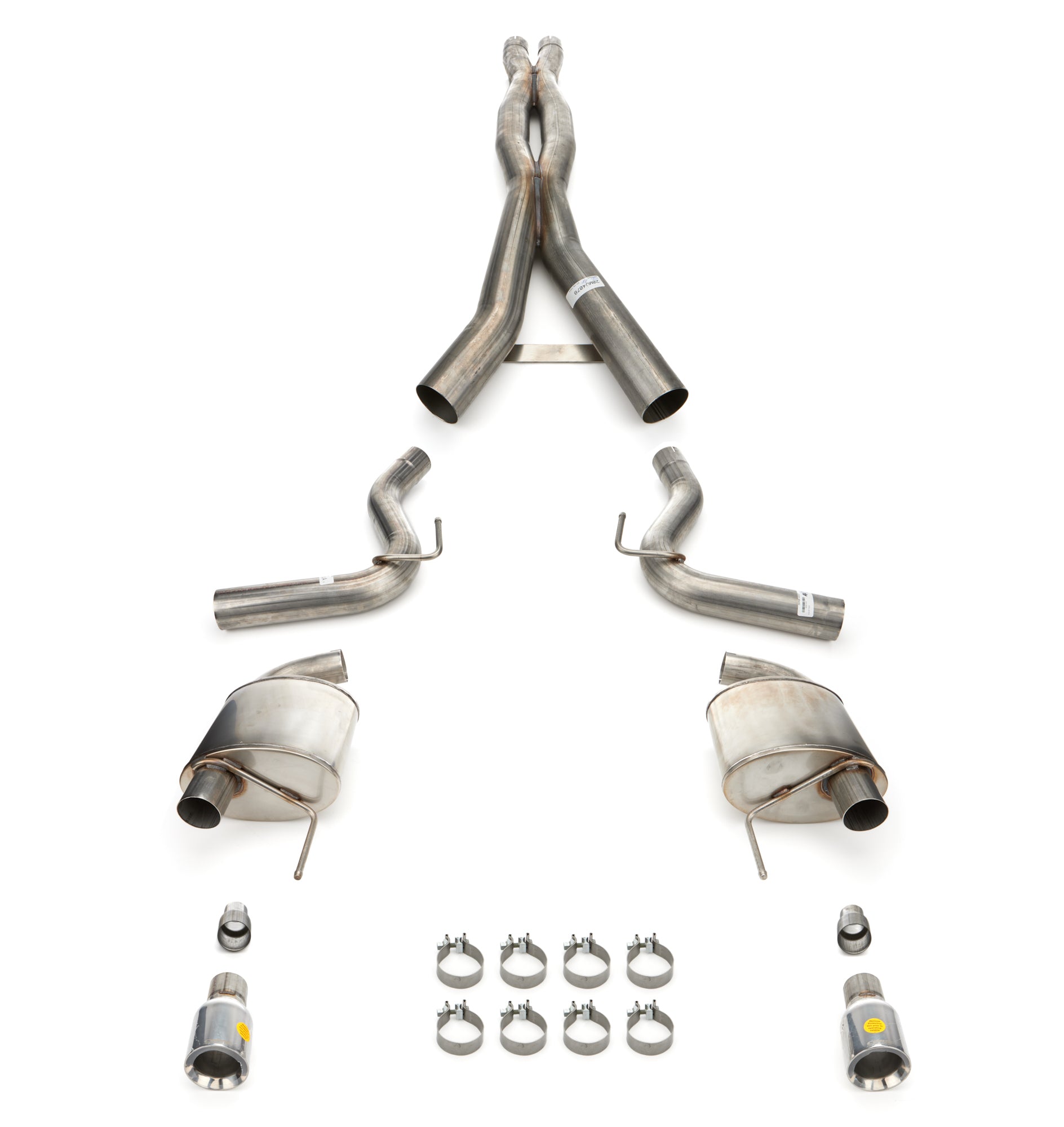 Corsa Performance 24- Mustang 5.0L Cat Back Exhaust 21255