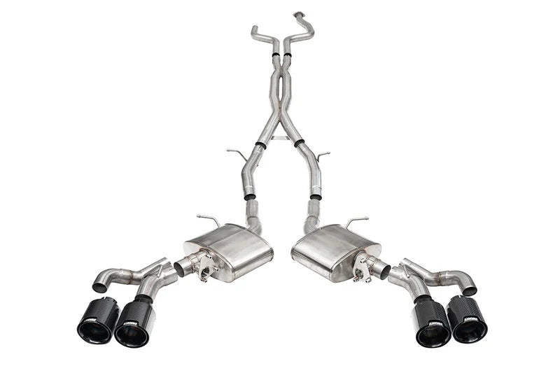 Corsa Performance 24- CT5-V Blackwing Cat Back Exhaust Blk CF 21320CFBLK