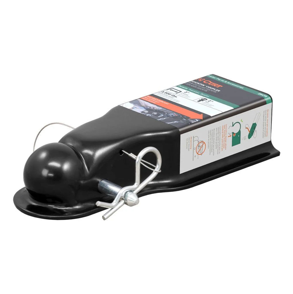 QuickPin No-Latch Traile r Coupler 3in Channel