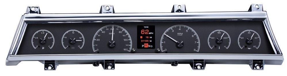 Dakota Digital HDX-66C-CVL-K HDX Instrument System for 1966-67 Chevy Chevelle