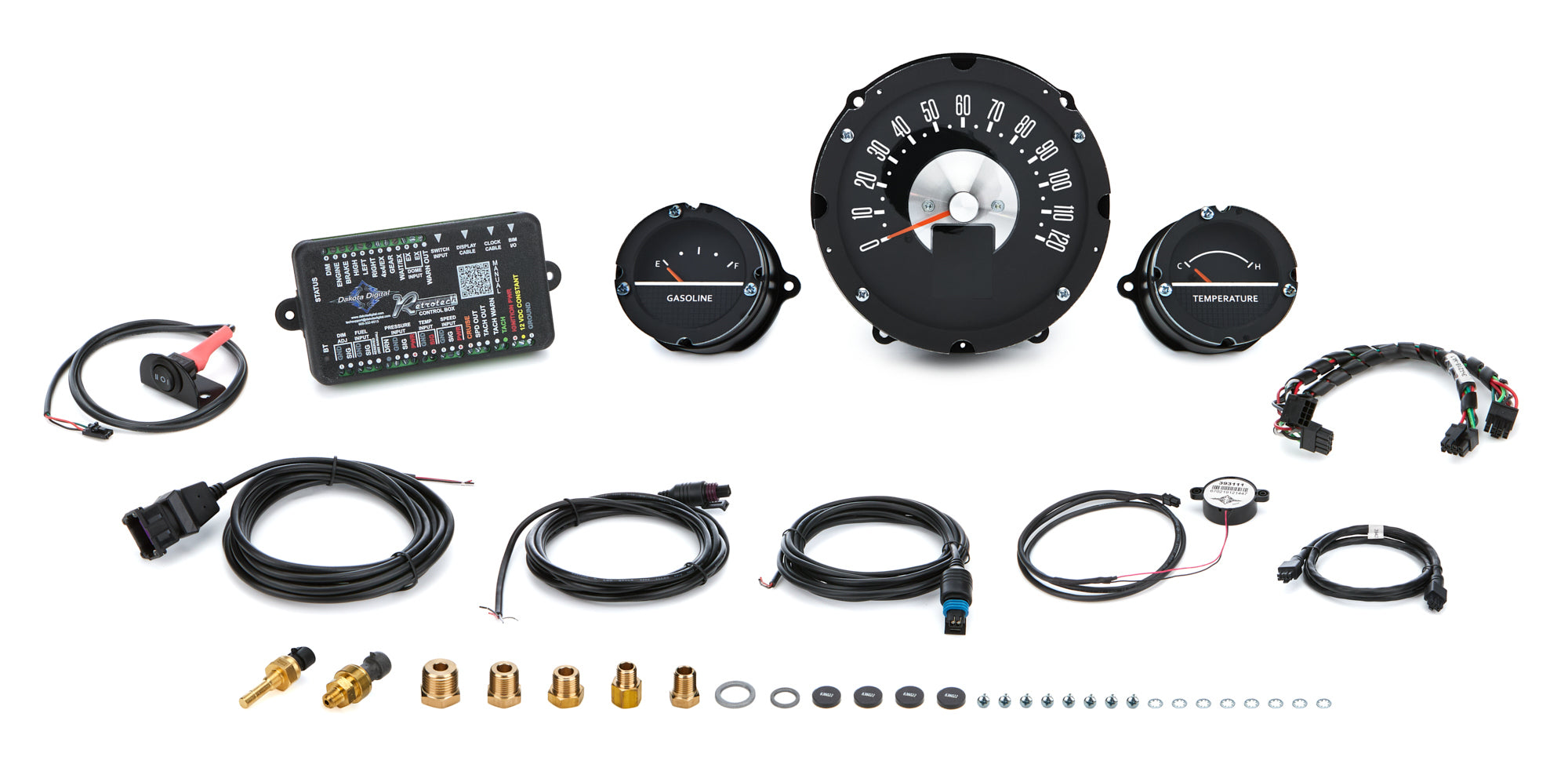 Dakota Digital 1957 Chevy Car RTX Instrument System RTX-57C-X