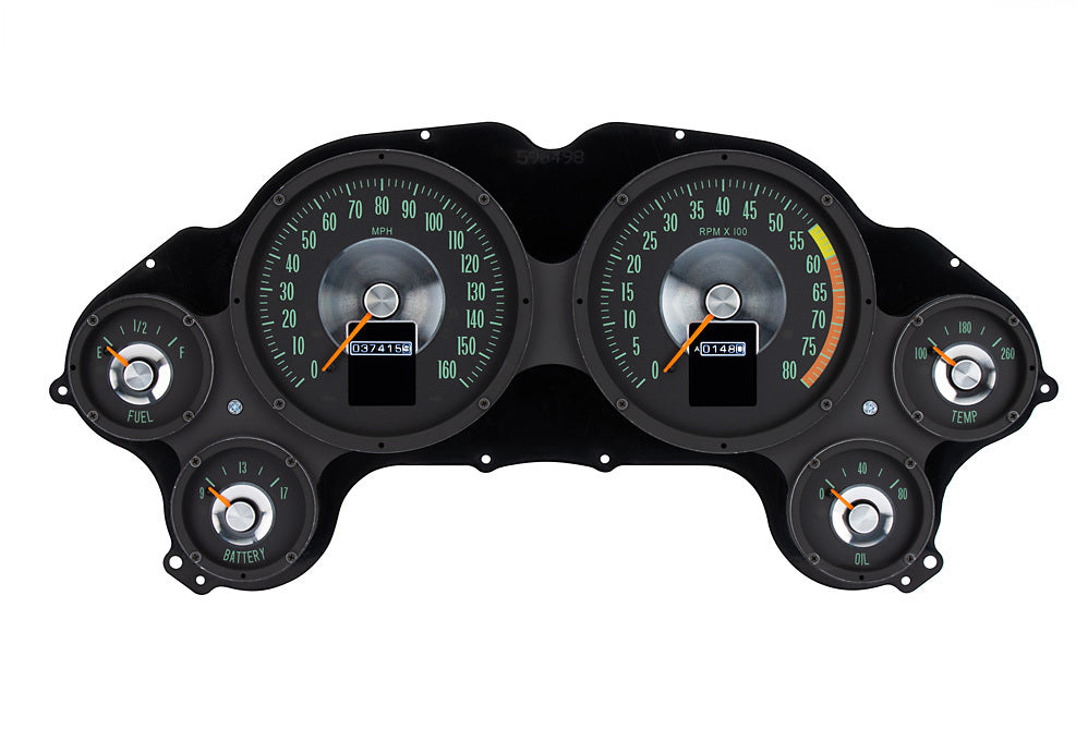 Dakota Digital RTX-63C-VET-X 1963 Chevy Corvette RTX Instrument System
