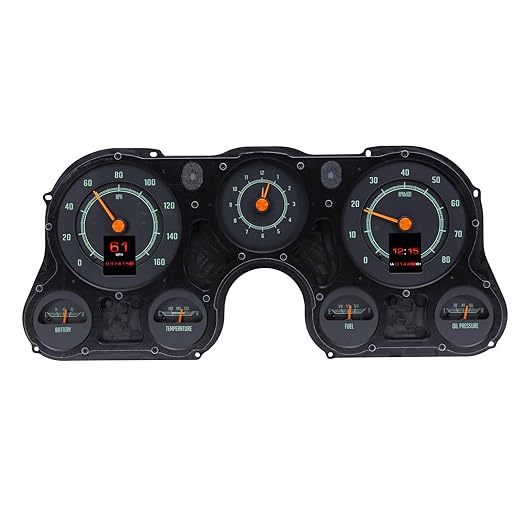 Dakota Digital 1967-72 Chevy Truck RTX Instrument System RTX-67C-PU-X