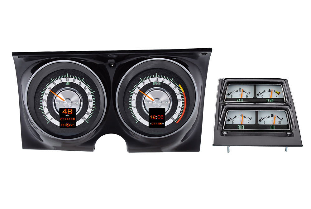 Dakota Digital RTX-68C-CAC-X RTX Instrument System with Console Gauges for 1968 GM F-Body