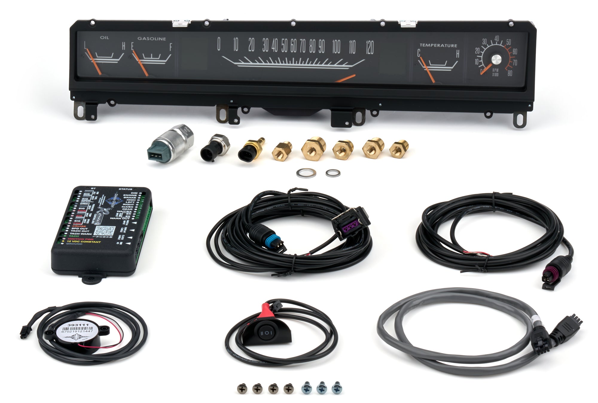Dakota Digital 68-70 B-Body Non-Rallye RTX Instrument System RTX-68D-STD-X product image