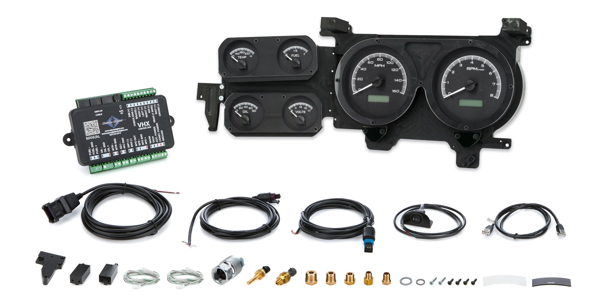 Dakota Digital 1973-87 Chevy Pickup VHX Instrument System VHX-73C-PU-K-B