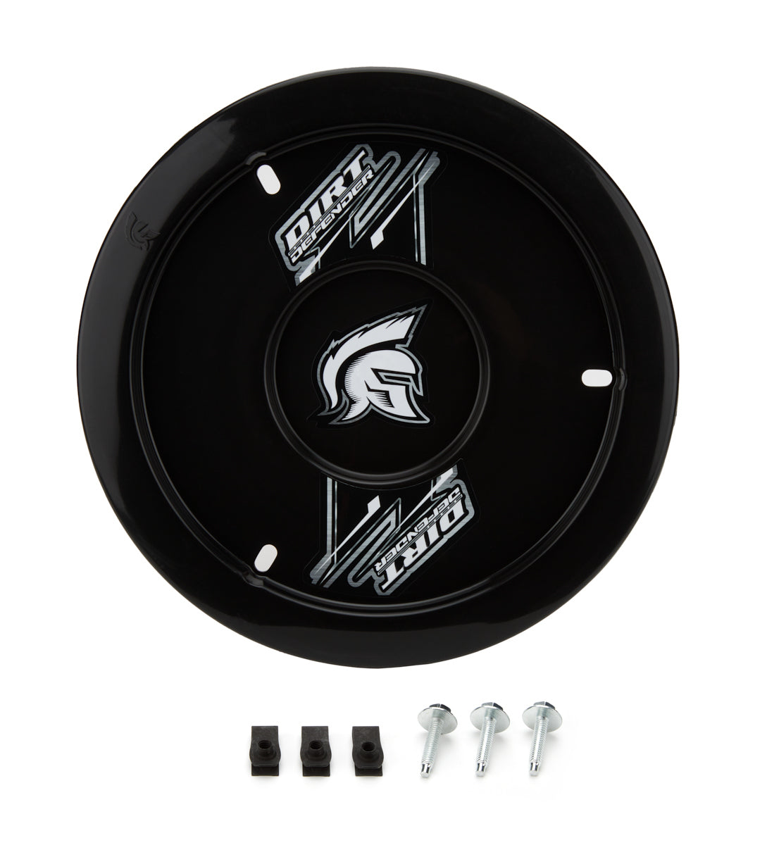Dirt Defender Racing Products Mud Cover - Gen Ii - Bolt-On - Hardware Included - Cover Only - Plastic - Black - 15 in Wheels 